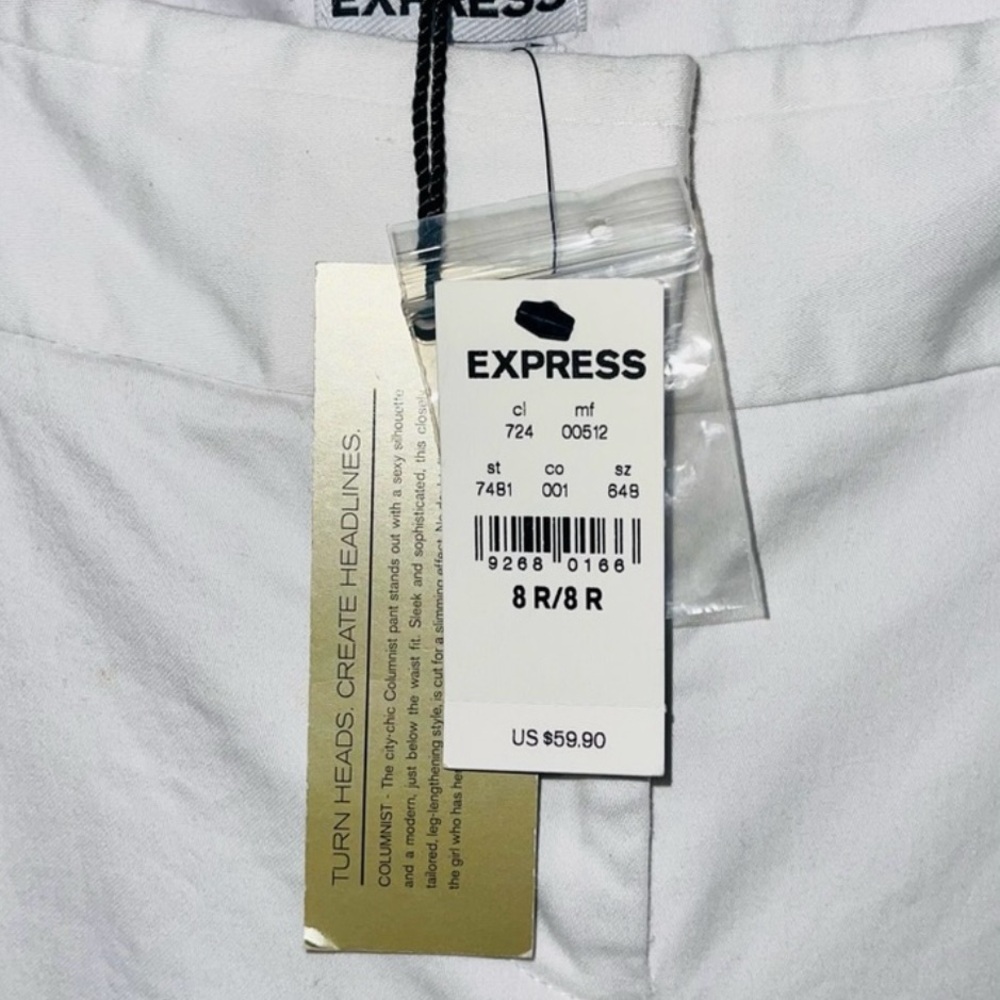 Express Nwt Mid Rise Barely Boot Columnist Pants … - image 5